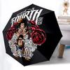 1 Stück One Piece Vierte Gang Automatischer Öffnungs-/Schließschirm   Kompakter Reiseschirm, 8 Rippen Robust, Perfekt für Damen & Herren    a0923183