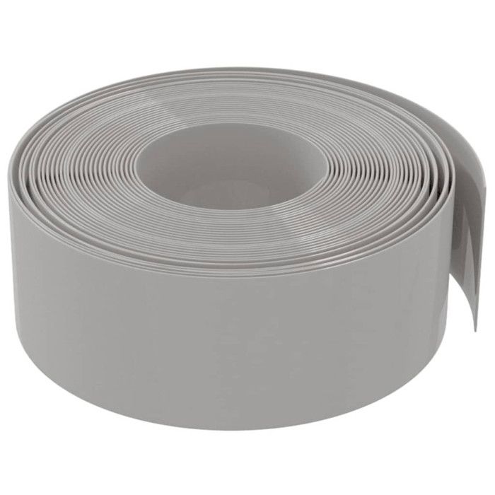 VidaXL Garden Edge Grey 10 M 20 Cm Polyethylene 154399