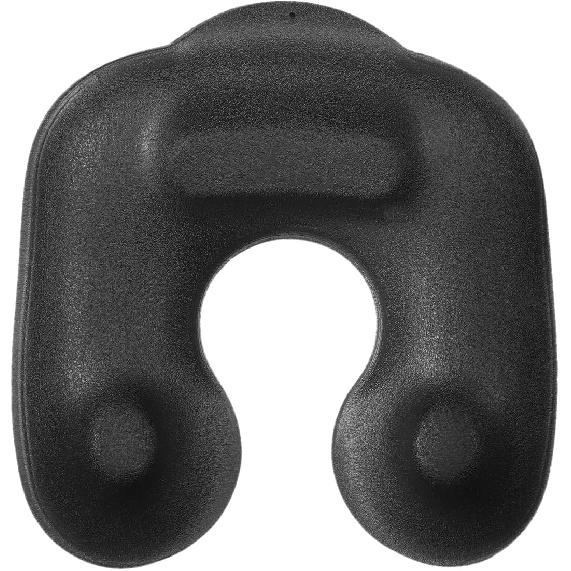 Hair Perm Neck Tray Perm Dyeing Neck Tray Hair Coloring Neck Tray Hair Dye Cape Hair Rinse Tray Bracket Salon Shoulder Rest for Barber (Black)