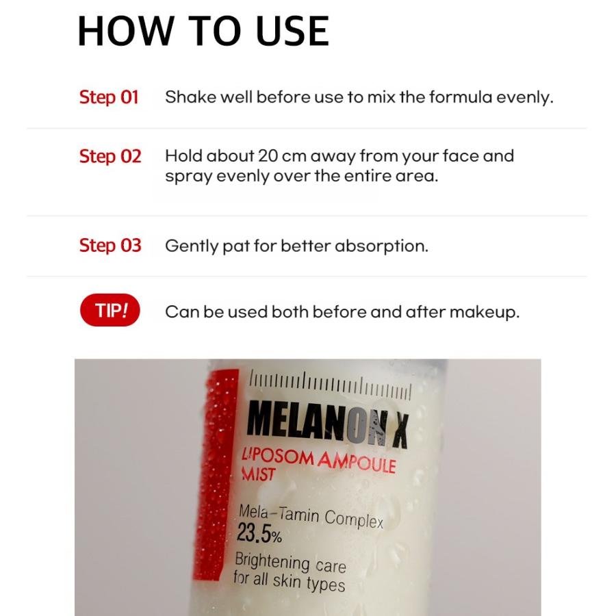 MEDI-PEEL Melanon X Liposomen-Ampullennebel 100 ml