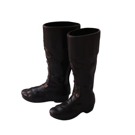 1 Pair Mini Boots Cute Decorative PVC 1:12 Miniature Rain Boots Dollhouse Accessories Scene Props