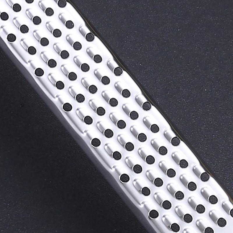 Kök Rivjärn Citron Citrus Frukt Skalare Ingefära Vitlök Lång Chokladrivjärn Ost Kryddor Rostfritt Stål Rivjärn Kök