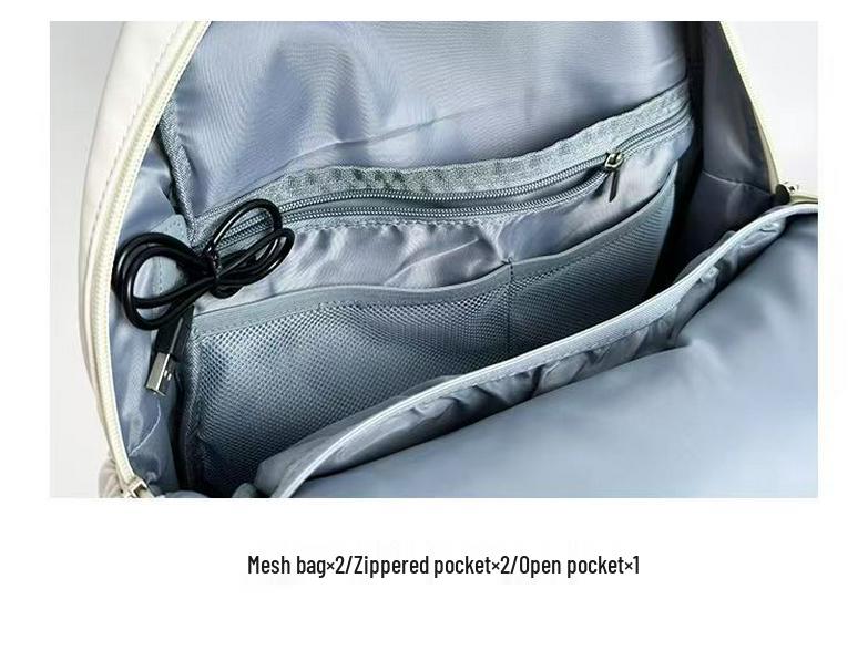 Large Capacity Travel Backpack - Unisex Design for Students and Casual Use