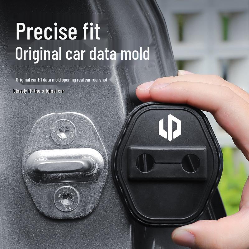 Leapmotor C01 Car Door Lock Silicone Protective Cover - Dustproof, Anti-rust, Shock Absorption