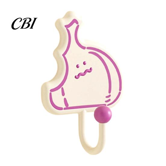 Decorative Wall Hangers for Home Cartoon Puzzle Key Hook, Heavy Duty Traceless Plastic Hanger, Self Adhesive Hooks Kitchen Utensils Space Saving Hook