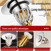 Universal Leak-Proof Press-Type Pop-Up Basin Stopper - Anti-Odor Sink Drainer