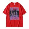 Dr Trinity Santos Vintage Girl Dinner Print T-Shirt Unisex Mode Vintage Kurzarm-T-Shirt Unisex Sommer Oversized T-Shirts