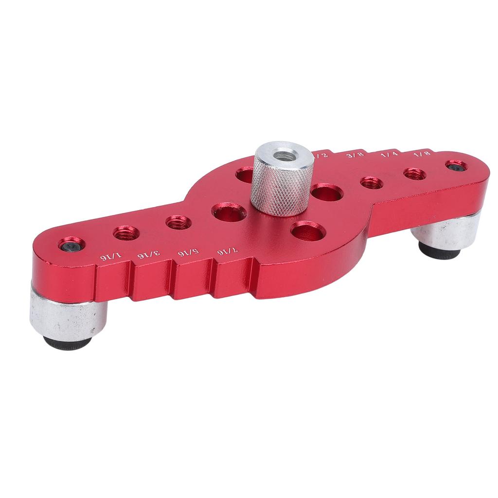 42Pcs 1 Set Woodworking Center Hole Locator Self Centering Straight Hole Drilling Positioner for Shelf Brackets