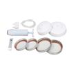 Mason Jar Vacuum Sealer Kit Jar Vacuum Sealing Accessory with Hose Lid Manual Portable Vacuum Pump