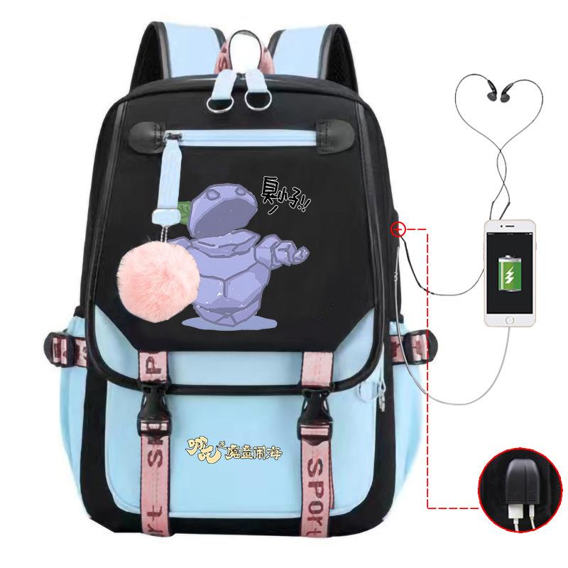 Movie Shengong Leopard Shiji Empress Cartoon School Bag Primary and Secondary School School Bag Large Capacity Campus Versatile Leisure Backpack