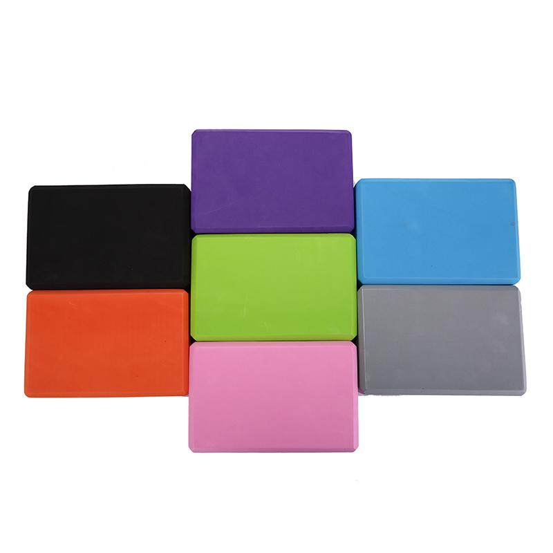 Yoga Block Exercise Fitness Sport Props Foam Brick Stretching Aid Pilates