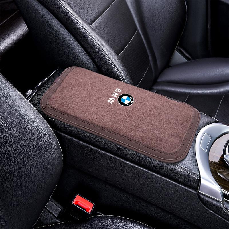 tynqc5 Leather Car Armrest Box Pad Auto Armrest Mat Accessories For BMW 1 3 5 7 Serie X1 X3 X4 X5 F10 F15 F16 E39 F30 F18 F25 M3 M4 E30