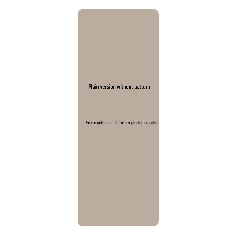 Non-slip, Sweat-absorbing, Personality Cartoon Yoga Mat - Natural Rubber, Widened & Long for Fitness and Plank Support