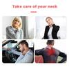 19pcs Brace Fatigue Relief Heating Neck Brace Cervical Neck Warmer Protector Tourmaline Stone Hot Pressed Magnet Neck Support