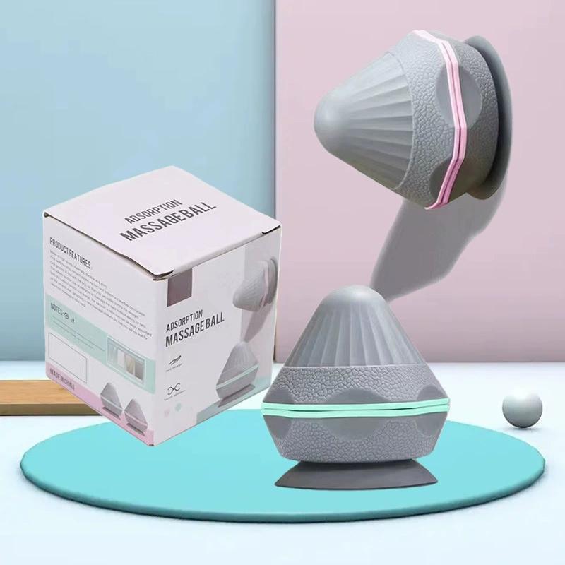 Silicone Massage Cone Solid Adsorption Ball Psoas Thoracic Spine Back Scapula Foot Yoga Muscle Release Massage Apparatu Neck