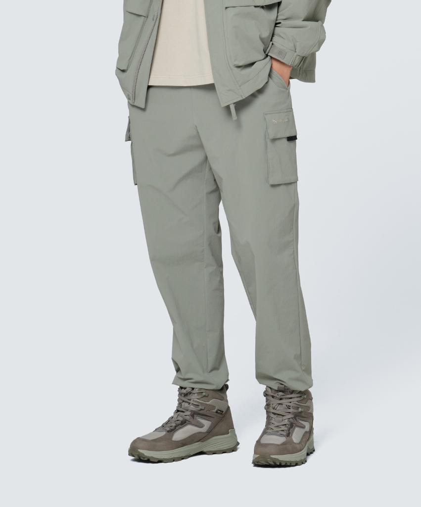 SNOWPEAK APPAREL Root Cargo Jogger Pants (S24Fmrpt68) Khaki Gray