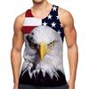 3D Graffiti Painting Printed Tank Top Gym Clothing Basketball Vest Quick Drying Sleeveless T-Shirt Tops