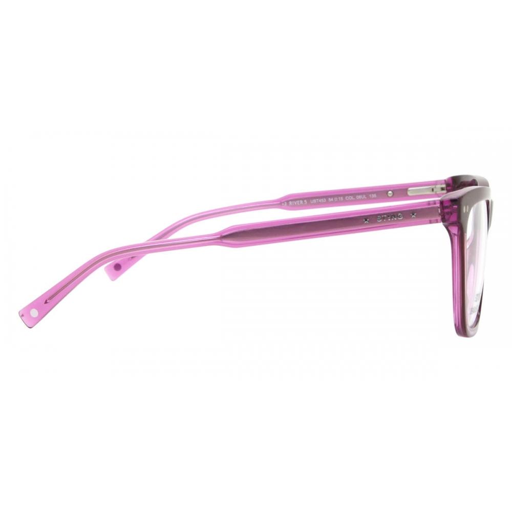 Sting Ust453 With Clip On 06ul Unisex Eyeglasses
