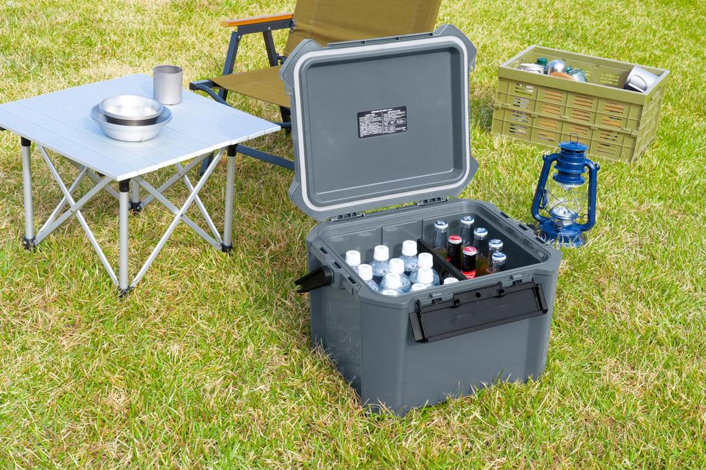 JEJ Astage COREFLUX Cooler Indigo Set of 2 Box, Gray, 26L,