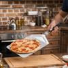 Metal Non-Stick Pizza Shovel Long Handle Pizza Transfer Tray Pizza Peel  Homemade Baking