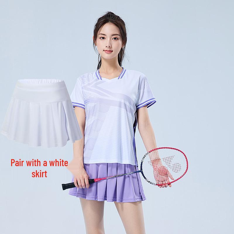 Quick-Dry Table Tennis & Badminton Apparel Set for Men and Women