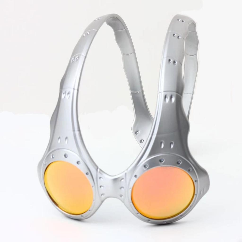 2026 Trend Metal Frame Anti-Blue Glasses Sports Sunglasses