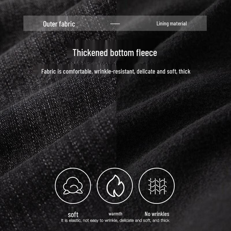 U.S. Polo Assn. Herren-Jeans mit Fleecefutter und geradem Schnitt