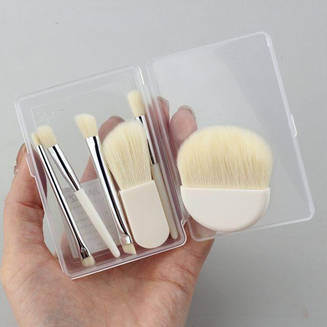 YOUWELL - Set of 6: Travel Portable Makeup Brush with Case