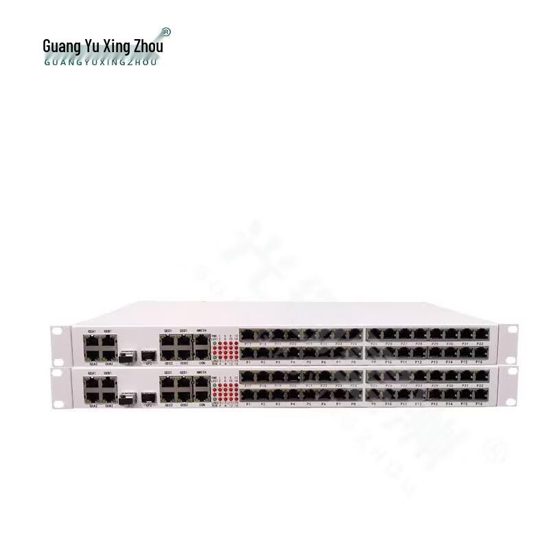 GY-4E14G10P6C Multi-service Fiber Optic Transceiver