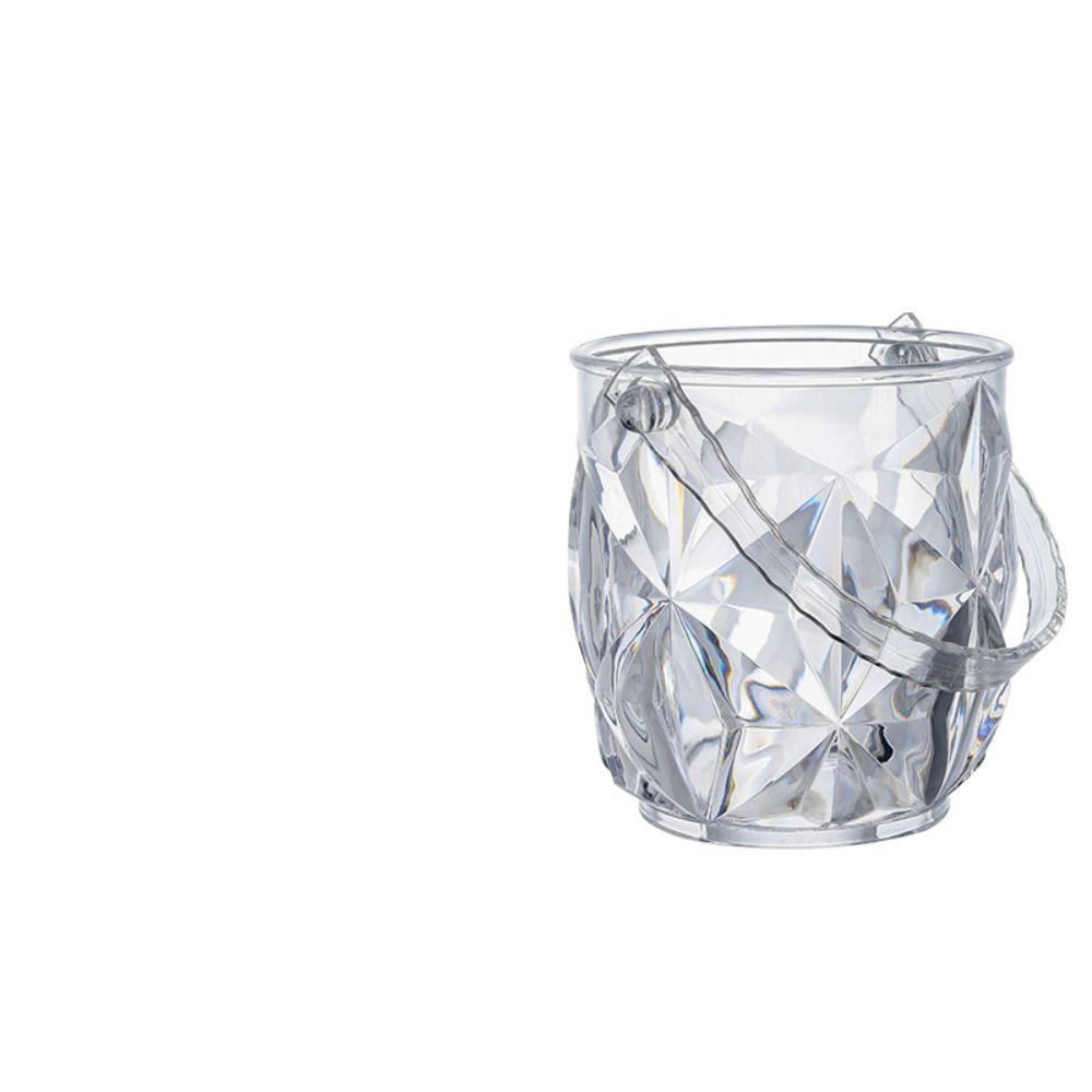 Detachable Handle Ice Bucket Plastic Champagne Bucket New Beer Barrel