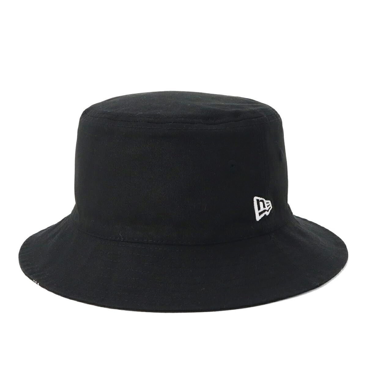 

New Era BUCKET01 RV FLAG MONOGRAM BLK Reversible Bucket Sizes NER36C4151 Hat, Black, M/L, 14388505, чёрный
