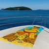 Beach vacation S-Simpson Quick Drying Bath Towel Microfiber beach towel light weight swimming camping yoga beach out