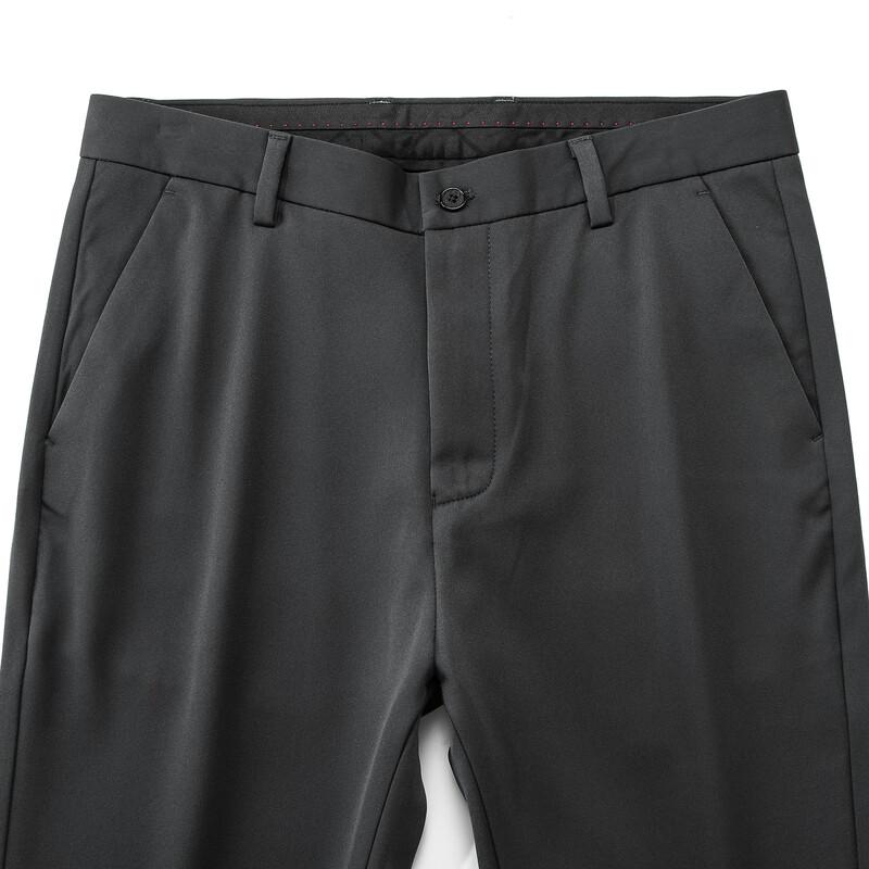 Shanshan Men's 2025 Autumn/Winter Thickened Wrinkle-Free Casual Trousers