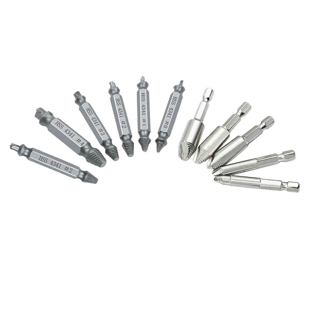 Screw puller, damaged screw remover and screw puller, 5 pieces
