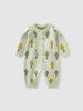 2026 Spring Collection: Newborn Baby Girls' Knit Romper - 100 Days Outdoor Wear
