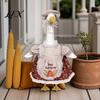 Festive Goose Clothes for Harvest Celebrations Thanksgiving Porch Outfits 23" Statue, Fall Maple Leaf Reusable Outfit 23 Inch Statues Pumpkin Clothes,