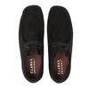 ClarkS W S Wallabee Boot. 26155521 Black Suede