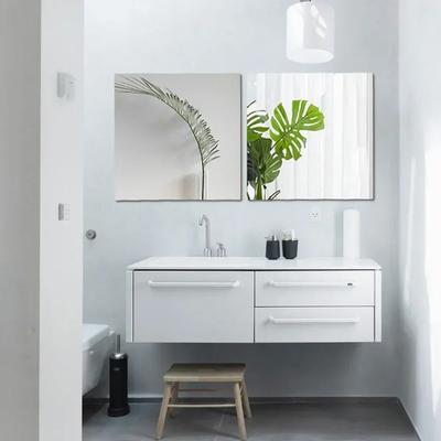 High Definition Acrylic Mirror Wall Stickers for Living Rooms Entryways and Hallways with Safe Rounded Corners
