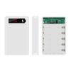 Scocca Power Bank L5 Staccabile Senza Saldatura Display Digitale LED Custodia Caricabatterie Portatile 5x18650 per Smartphone