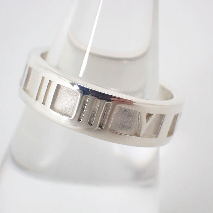 [Used] TIFFANY 925 Atlas Ring / Size 18 / J45-9