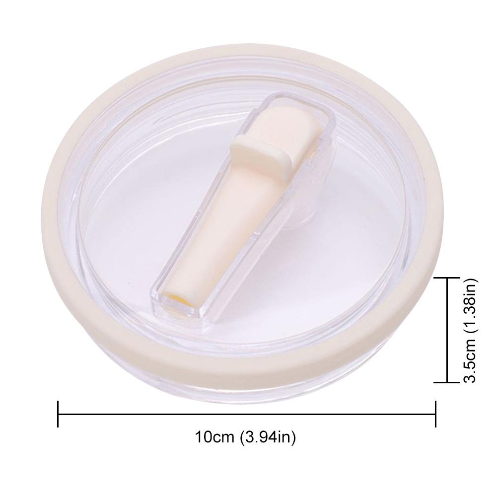 40Oz Tumbler Flip Straw Lid Replacement Spill Proof Cover Resistant Tumbler Flip Straw Cover Cap Water Bottle Cup Accessories