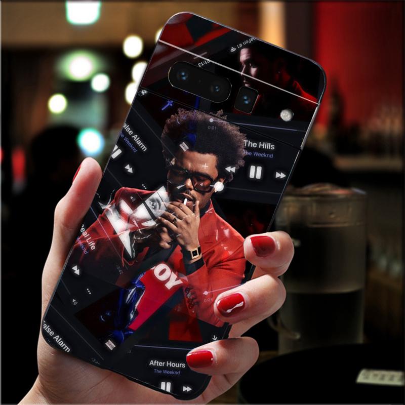 For Google Pixel 10 9 Pro XL Silicone Phone Soft Case For Google Pixel 9A 8A 7A 6A 5 Cover Shell The Weeknd New Poster album