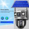 WIFI/4G Solar-powered Surveillance Camera, High-definition Lens PIR Sensor, Night Vision Waterproof IP Camera, CCTV Security Monitor
