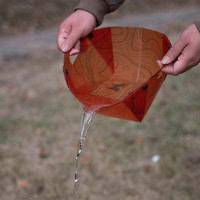 Folding Travel Bowl Plate Wash Basin Equipment Reusable Kitchen Tableware For Road Trips Hiking Picnics Family Outdoor