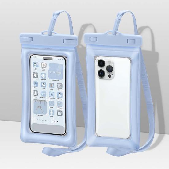 Waterproof Cell Phone Pouch Underwater Bag Case Lanyard Cell Phone Dry Water Proof Beach Swimming Kayaking