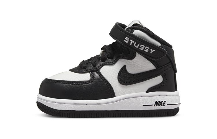 Nike Air Force 1 Mid Stussy Light Bone Black TD DN4160-002 27