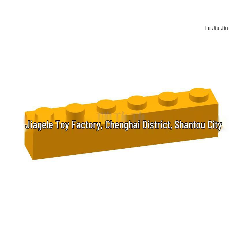 1x6 High Brick Accessories: Compatible MOC Building Blocks with Lego, Small Particle Assembly [50G Min Order]