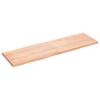 Vidaxl Blat, Jasnobrązowy 160X50X(2-4)Cm Drewno Z Naturalną Krawędzią
