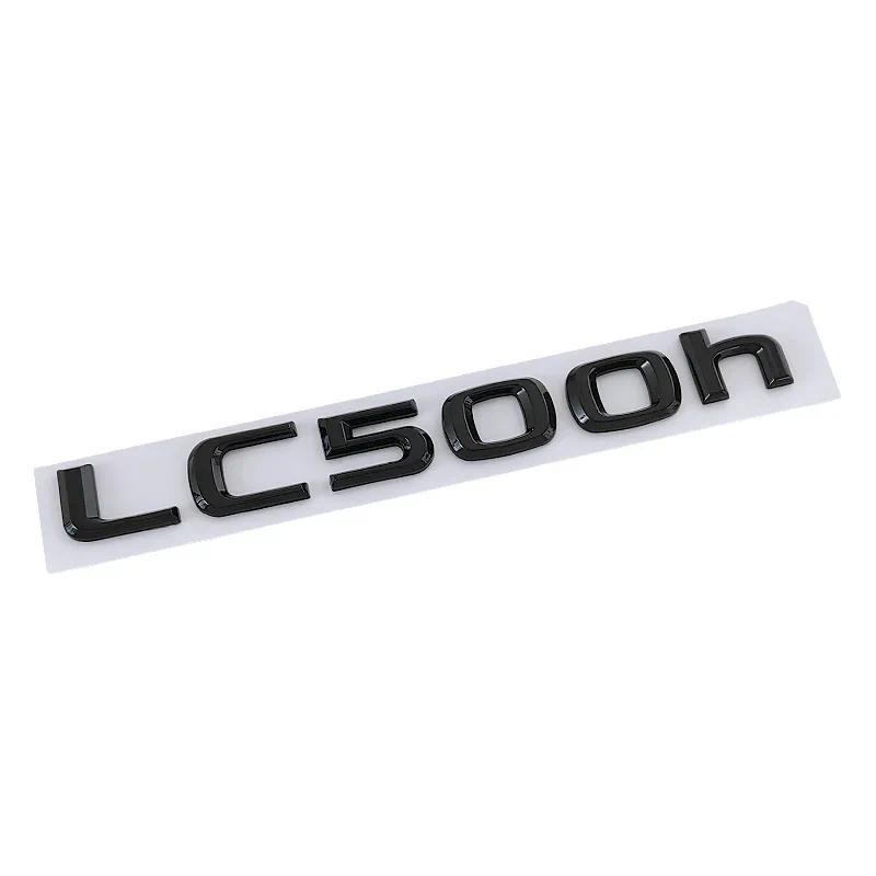 ABS Car Sticker for LC500h LM350 LM300h UX260h Letter Logo Fender Side Body Rear Trunk Emblem Badge Lid Symbol Accessories