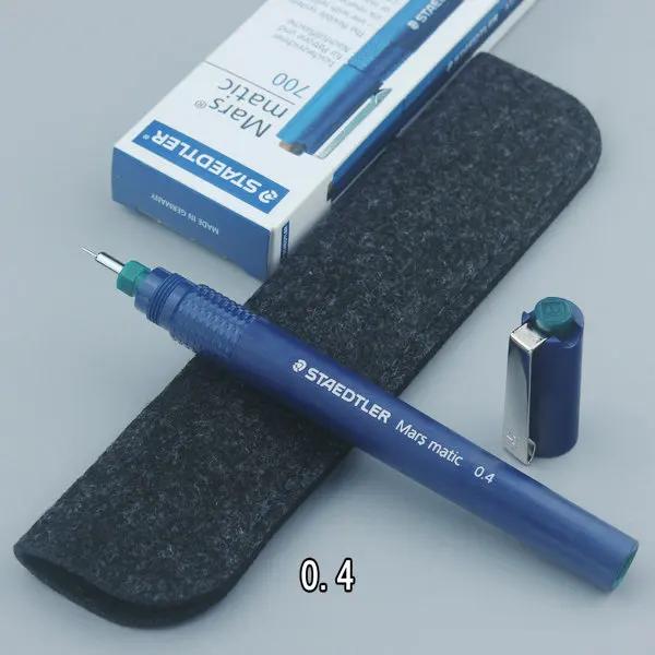 STAEDTLER 700 Precisietekentekenpennen Set 0,1-1,2 mm, Navulbare Inkt, Professionele Kwaliteit voor Vloeiende Inktstroom en Precieze Lijnen gray
